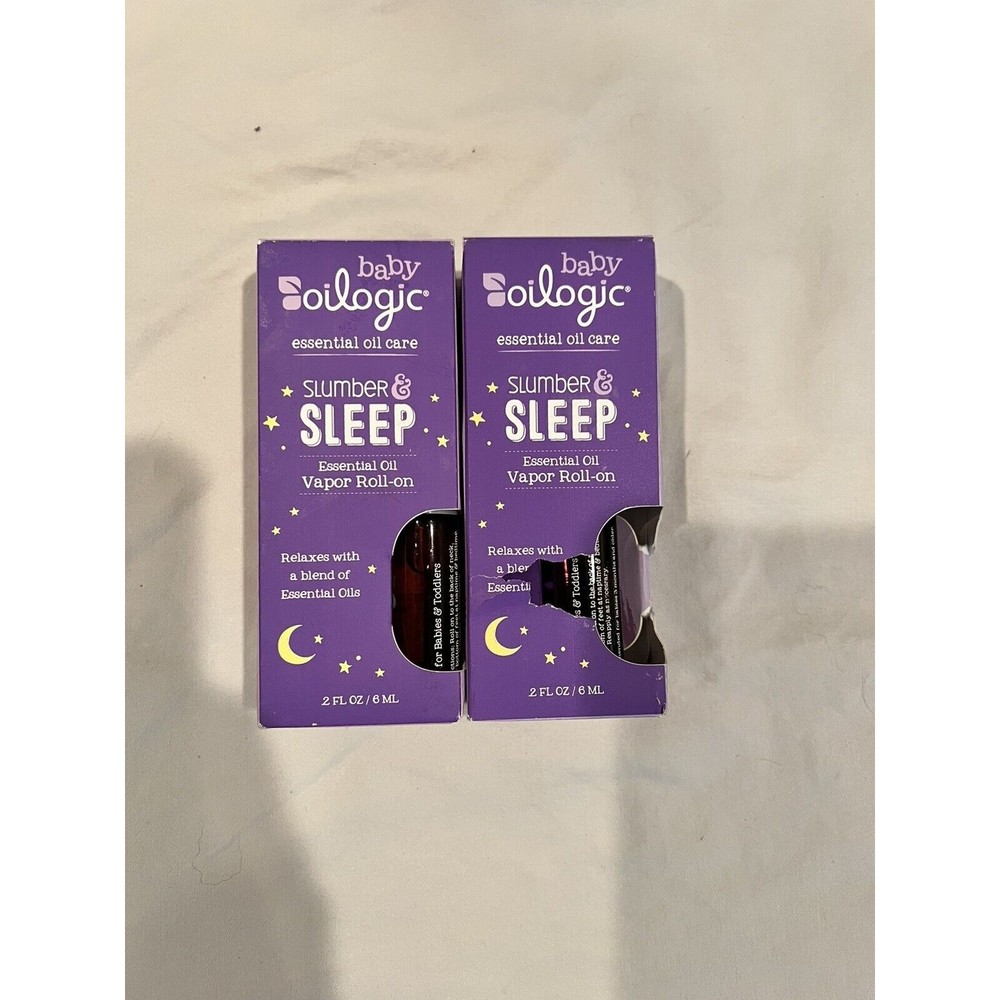 Oilogic Slumber and Sleep Lavender Essential Oil Rolls Set of 2